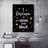 Toile - Love to the Moon